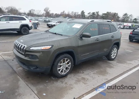 2015 Jeep Cherokee Latitude из США, поврежденный, VIN 1C4PJLCS6FW656915